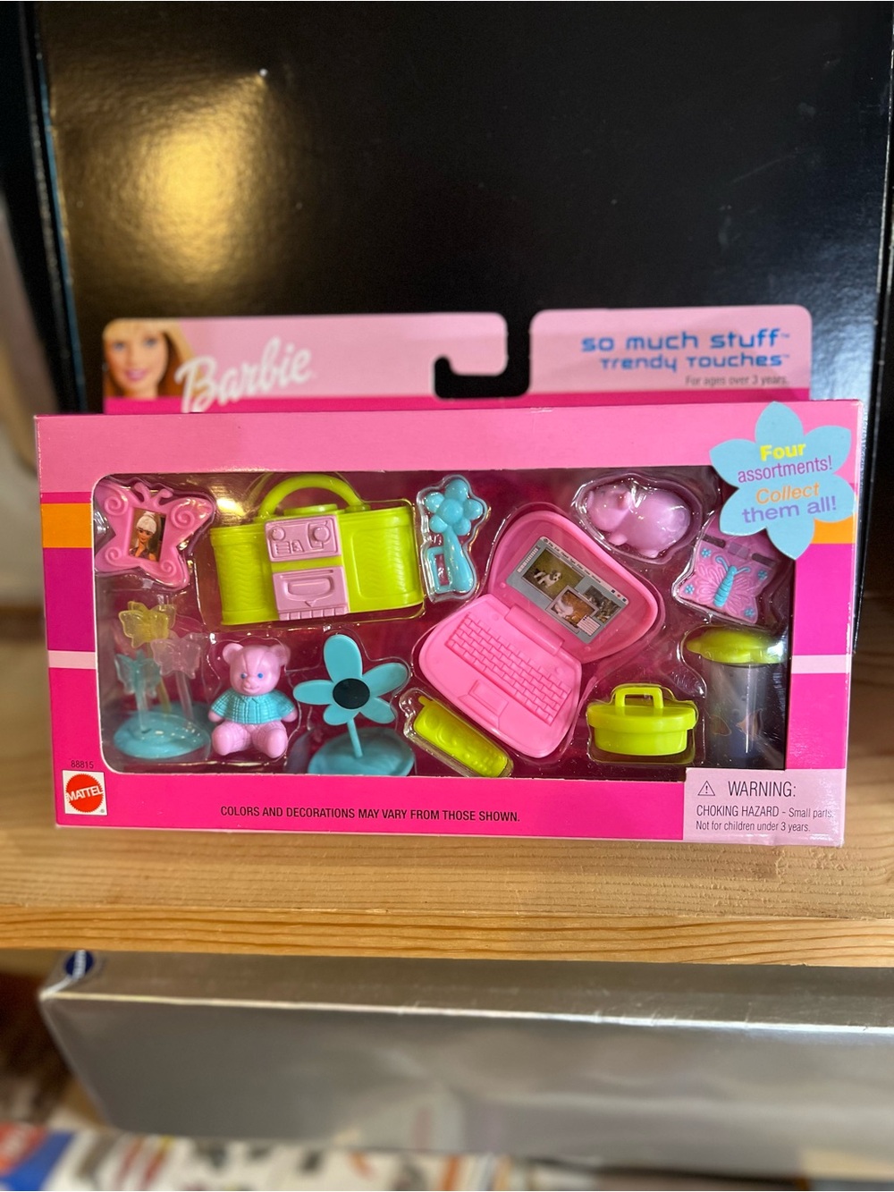 Barbie Pink & Lime Mini Accessory Set with Turquoise Accents
